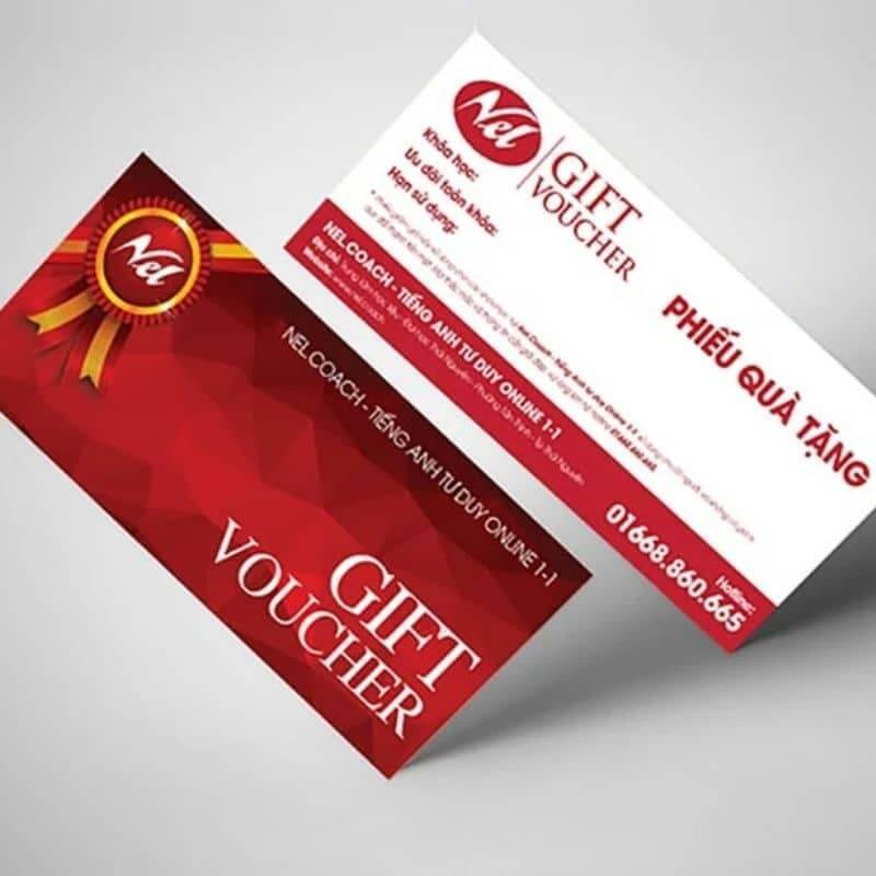Phiếu quà tặng Nel Coach - Khóa học tiếng Anh tư duy online 1-1, ưu đãi đặc biệt.