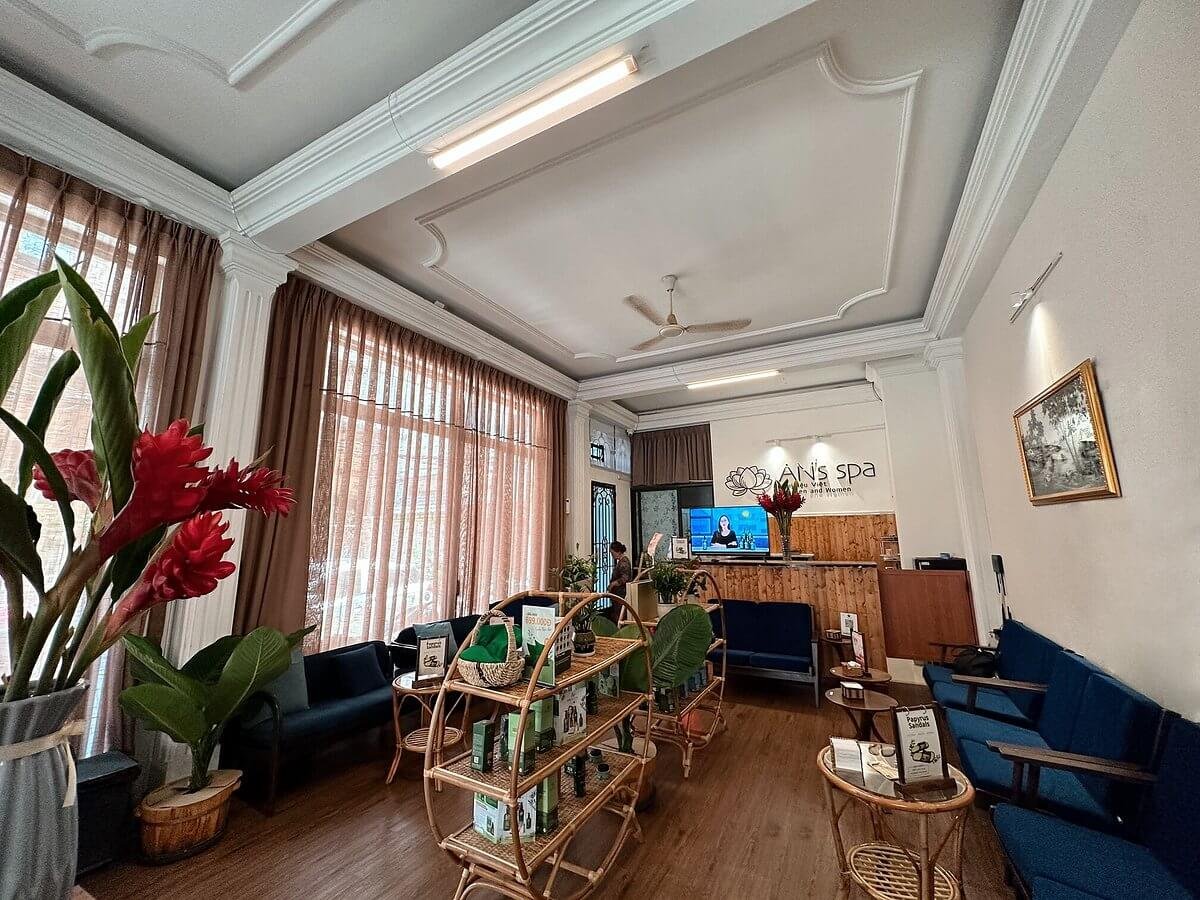 An’s Spa – điểm massage gần đây được ưa chuộng, kết hợp trị liệu thư giãn và chăm sóc da chuyên nghiệp.