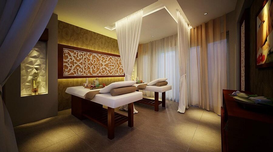Thư giãn trong không gian yên tĩnh của May Spa CN2, địa điểm massage quận 8 lý tưởng. 