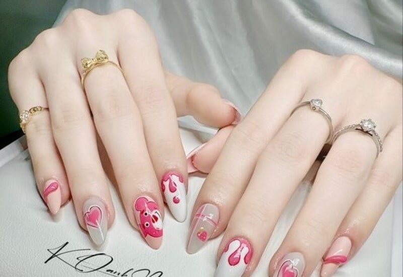 Top 5+ Mẫu Nail Gấu Dễ Thương, Đáng Yêu Được Yêu Thích Hiện Nay 4 gau5 1