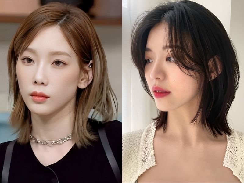 Kiểu tóc ngắn duỗi thẳng