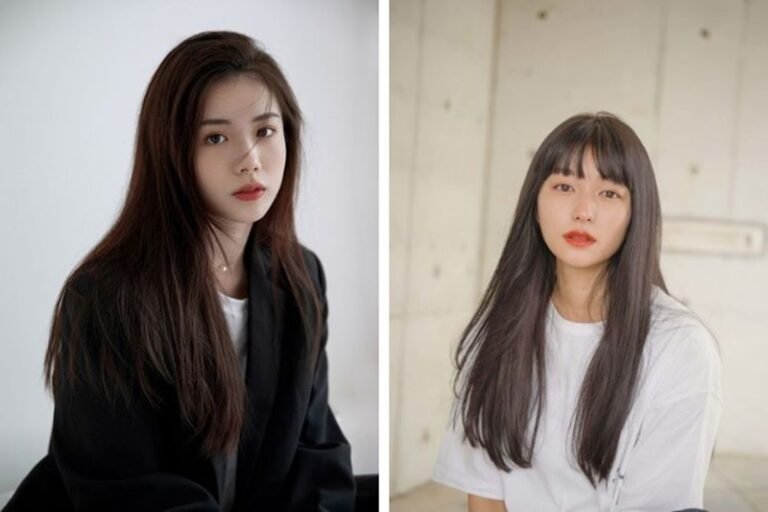 Kiểu tóc hợp với mặt tròn