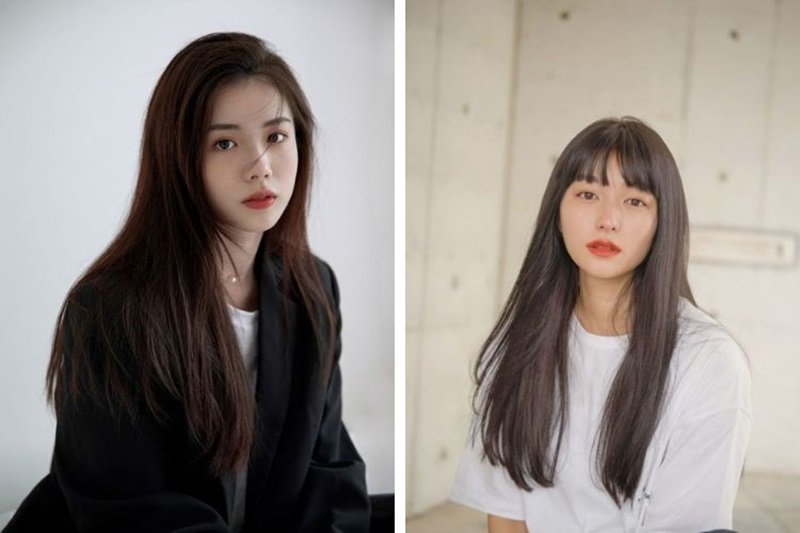 Kiểu tóc hợp với mặt tròn