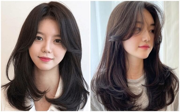 tóc mỏng mặt tròn nên cắt kiểu gì