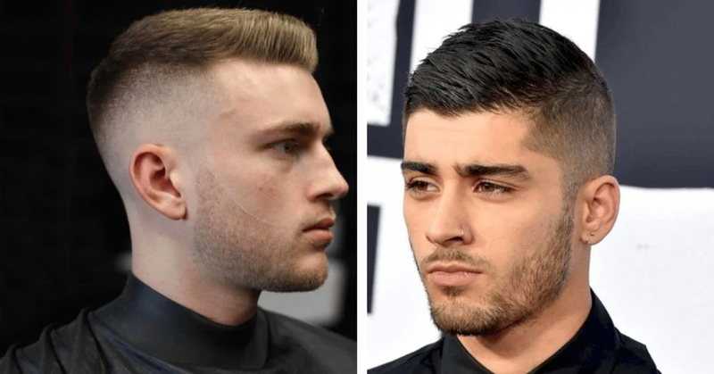 Kiểu tóc undercut cho nam mặt tròn ngắn cả đỉnh đầu