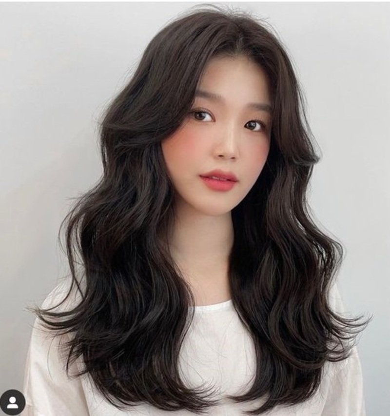 Tóc uốn gợn sóng lọn to