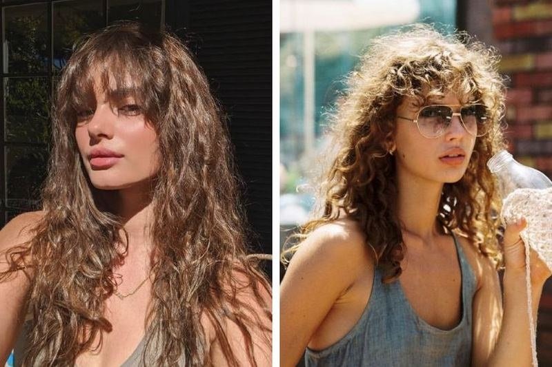 Kiểu tóc xoăn tự nhiên đẹp cho nữ