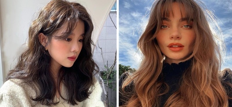 Kiểu tóc xoăn tự nhiên đẹp