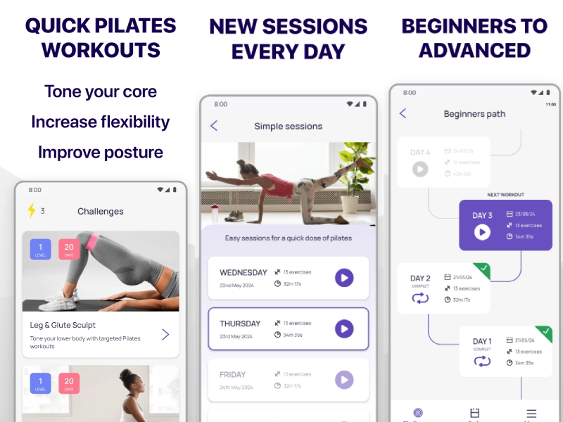 Ứng dụng 5 Minute Pilates