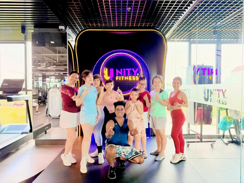 Lớp Aerobic tại Unity Fitness