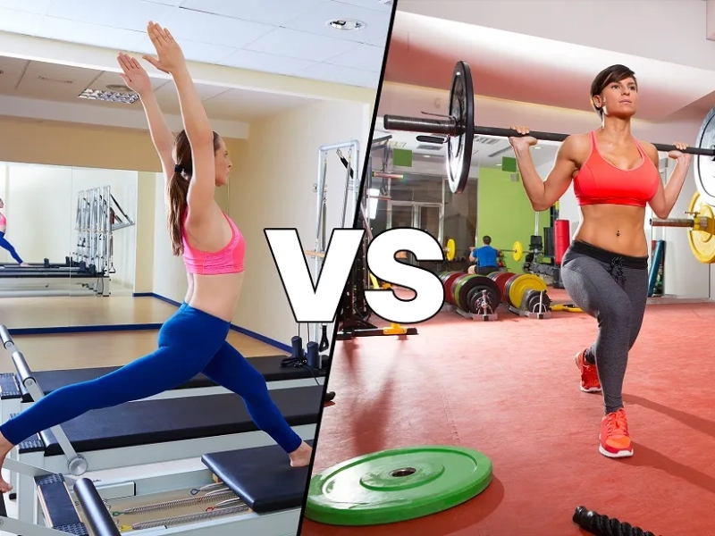 Có một số điểm khác biệt giữa Yoga và Pilates